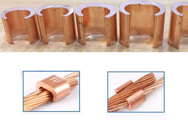 kẹp chữ C bằng đồng nối dây tiếp địa mới nhất